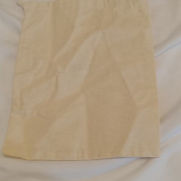 OAD NEW YORK  7X10in Cream Duster Bag. Useful, - Picture 4 of 6